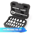 WORKPRO 123PC Tool Set Hand Tools for Car Repair Ratchet Spanner Wrench  Socket Set Professional Car Repair Tool Kits